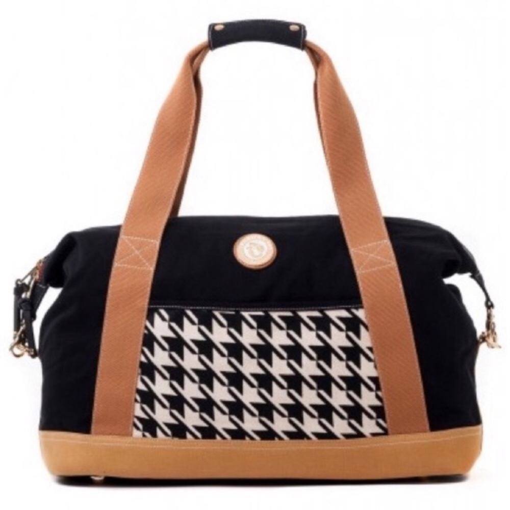 NWOT Spartina 449 Daufuskie Houndstooth Duffel Bag